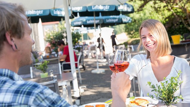 Bild: Biergarten Meckenbeuren